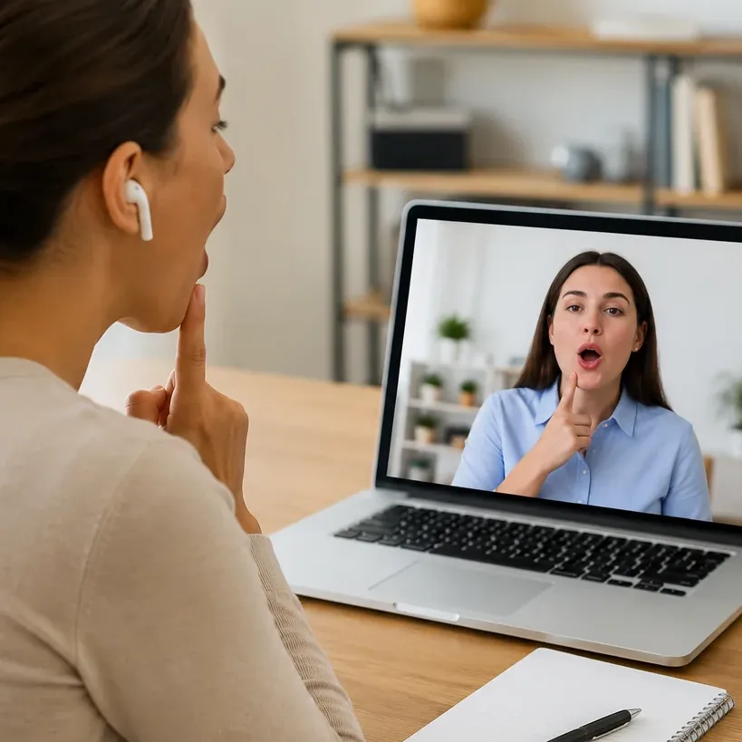 Teletherapy  Speech